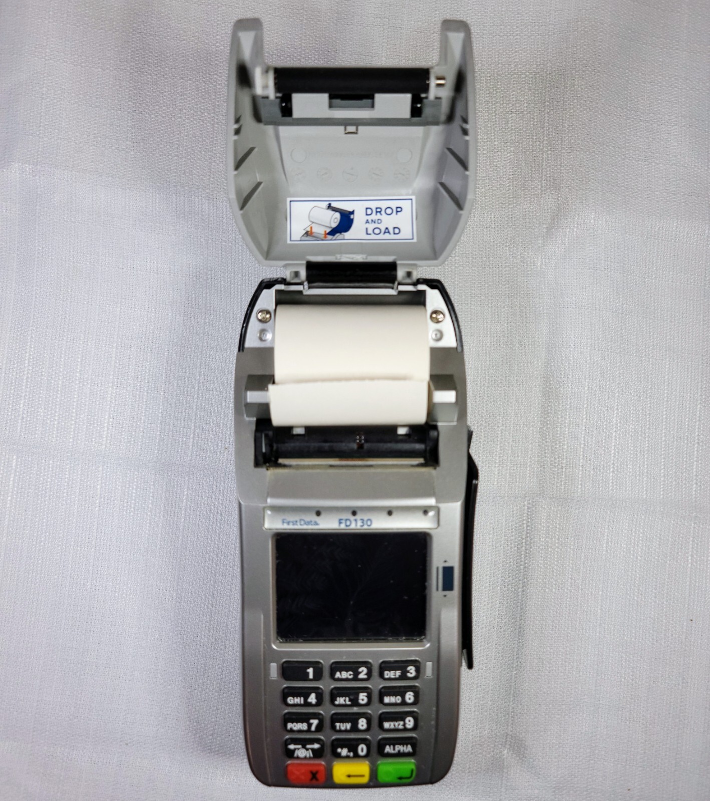 First Data FD130 Credit Card Terminal w/ Power Adapter – Tested – FREE SHIPPING