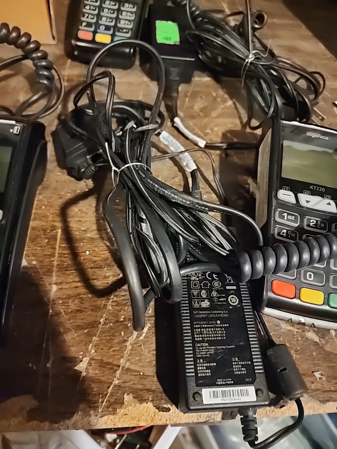 Ingenico ICT220 credit card machines Lot Of 3 Paper Rolls Accessories