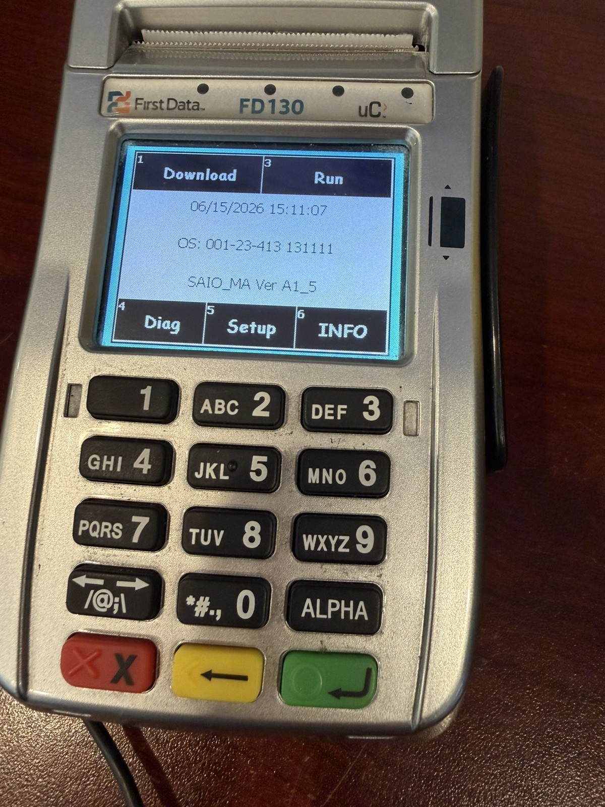 First Data FD130 Credit Card Terminal