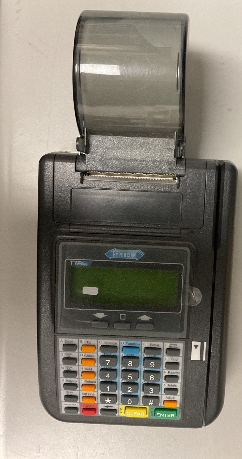 2005 Hypercon T7 + Series Plus Credit Card Terminal UNTESTED READ DESC