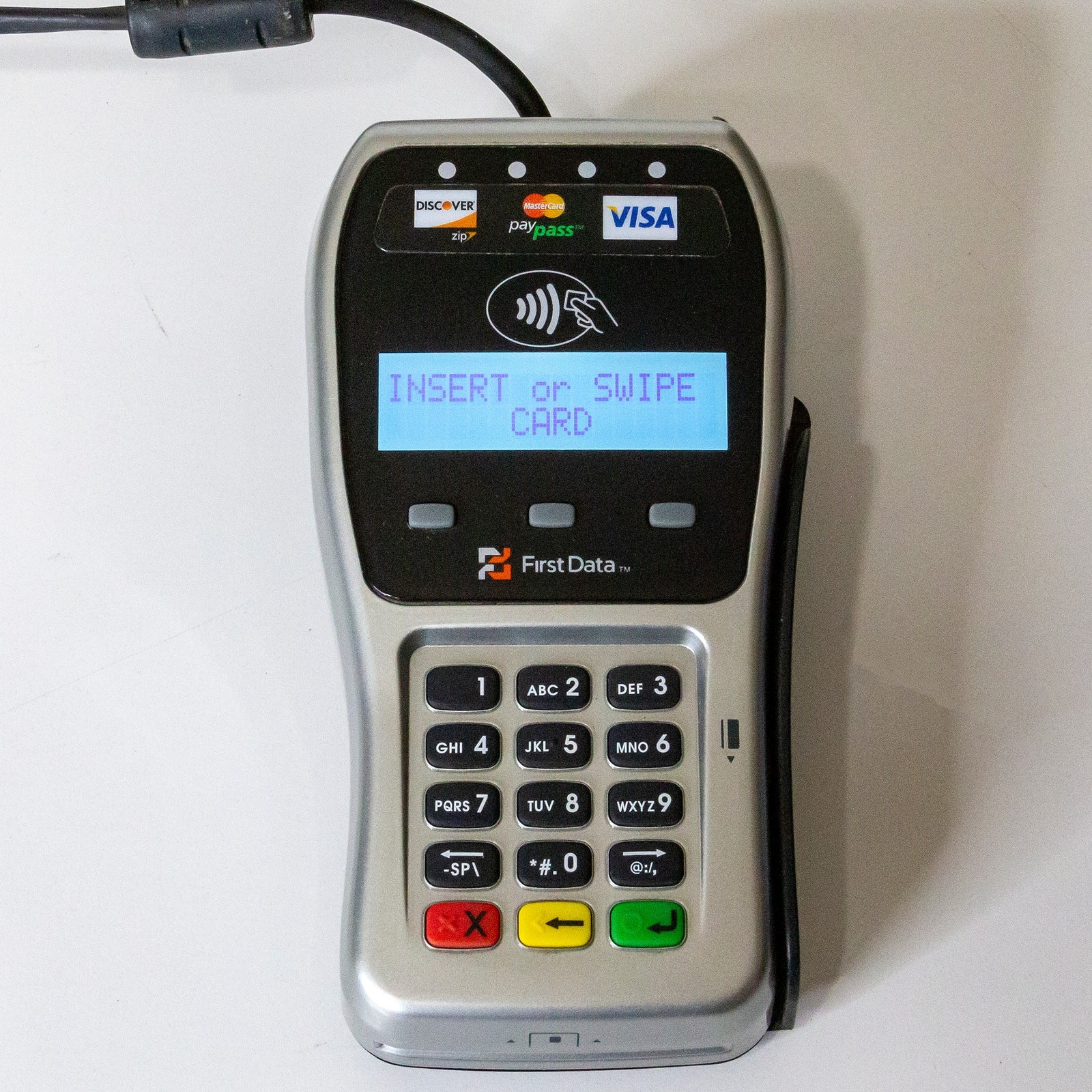 First Data FD-35 Pin Pad Credit Card Terminal EMV Chip Card Reader