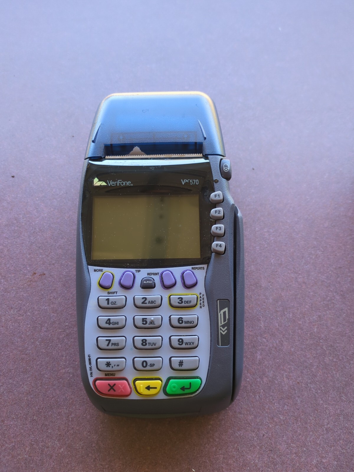 Verifone OMNI 5700 Credit Card Machine Vx570 Untested