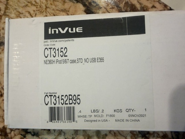 inVue CT3152 NE360H Case – iPod Gen 5/6/7 * NEW