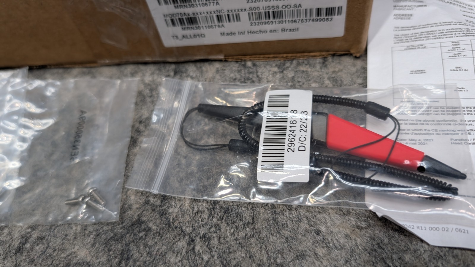 Ingenico Lane/7000 Credit Card Payment Terminals W/stylus 🔥New For Parts🔥