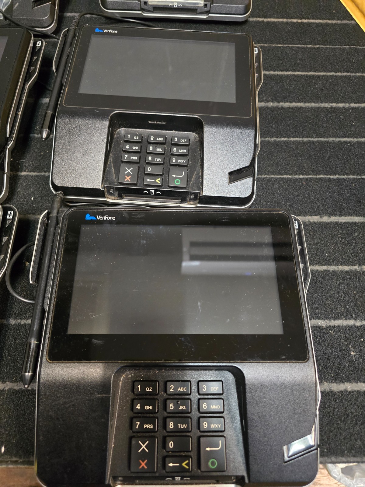 LOT OF 9 Verifone MX 925 Credit Card Terminals MX925 CTLS POS Parts-REPAIR AS IS
