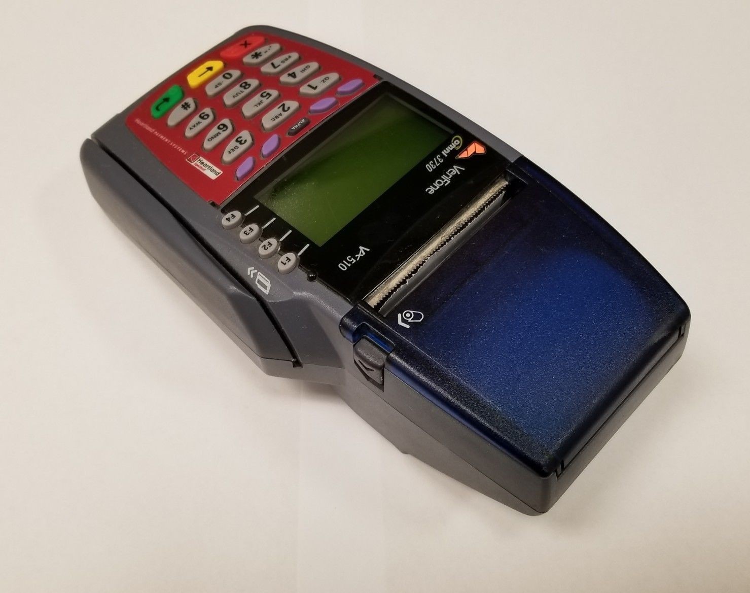 Verifone VX510 Omni 3730 POS Credit Card Reader Printer Terminal (TESTED)