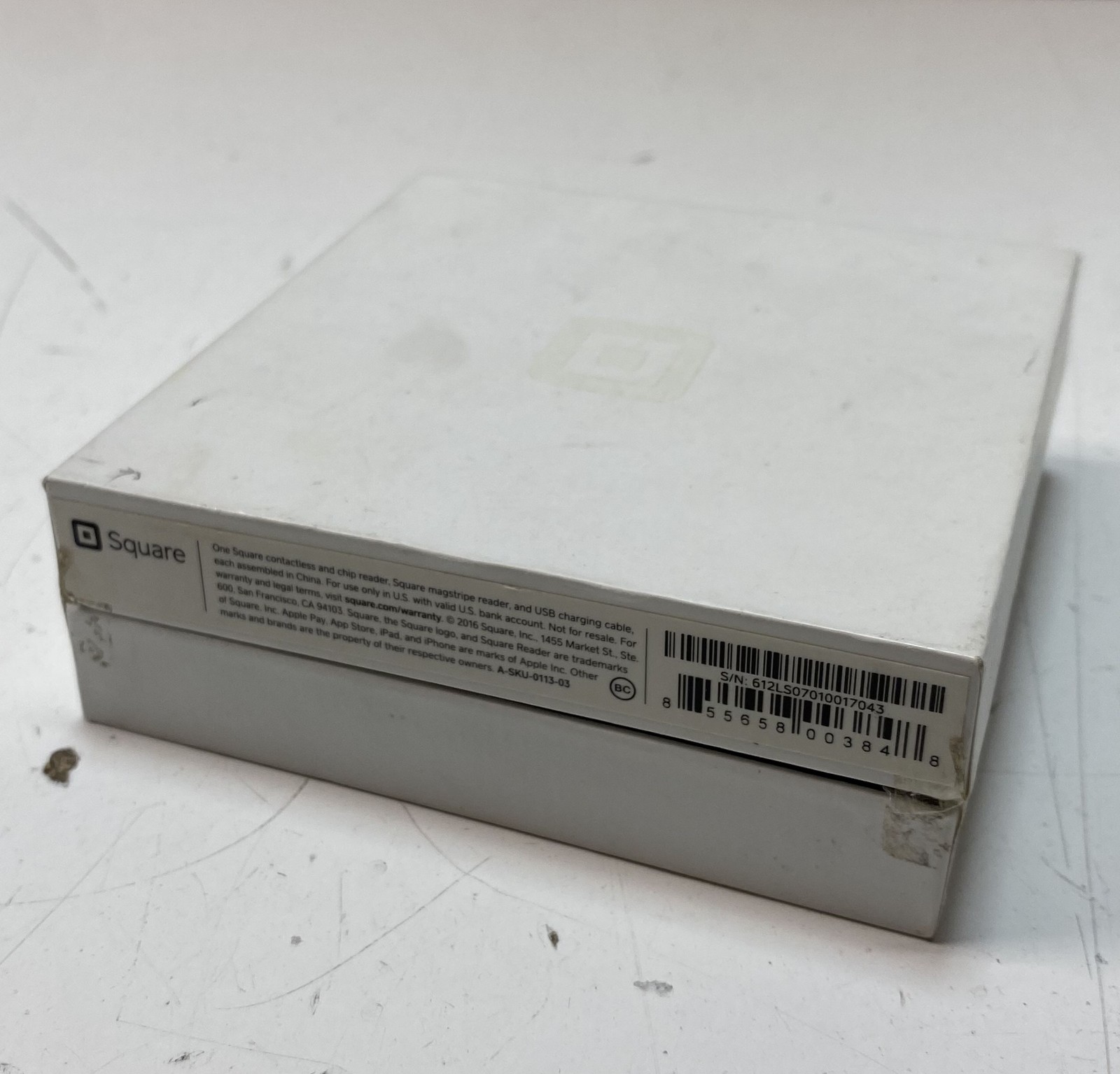 Square S6 Contactless & Chip Reader + Magstripe Reader For Parts or Repair