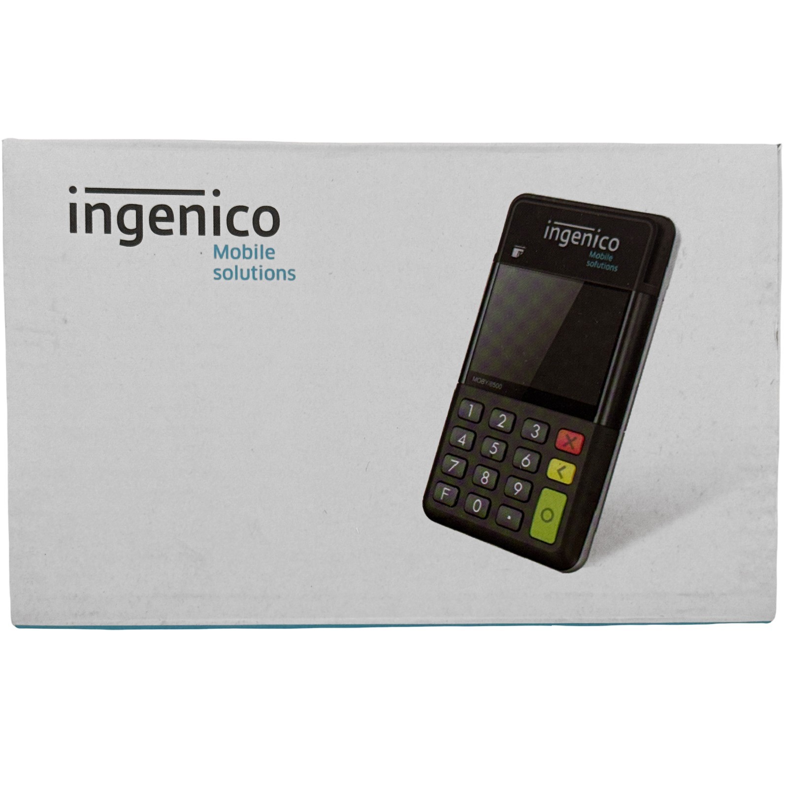 INGENICO MOBILE SOLUTIONS MOBY 8500 P8F506-09219A 2.4″ LCD CARD READER