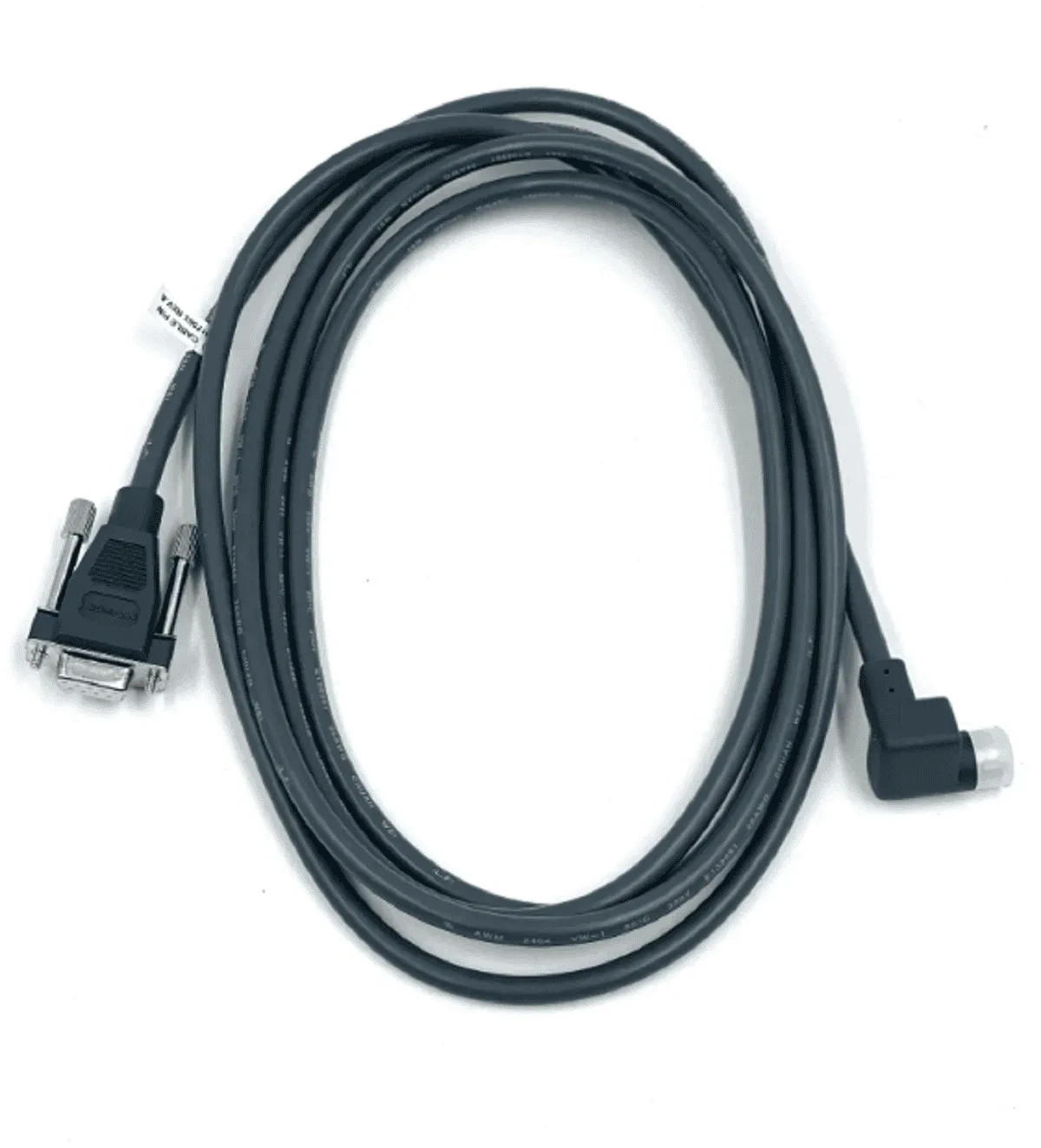 MagTek 22517563 MICRSafe RS232 Cable, DB9F, 8 ft., Color: Dark Gray