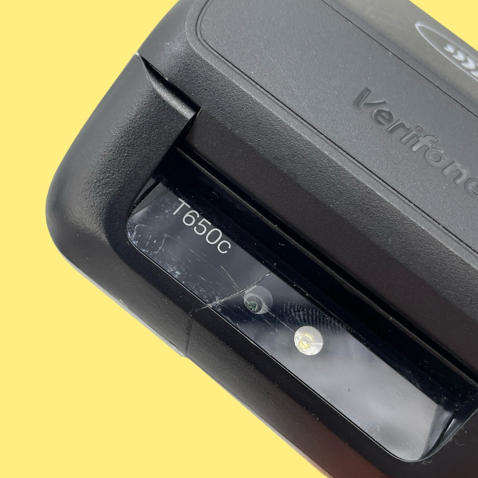 FOR PARTS Verifone T650c Credit Card Terminal POS Device LOCKED #5437 z65b206