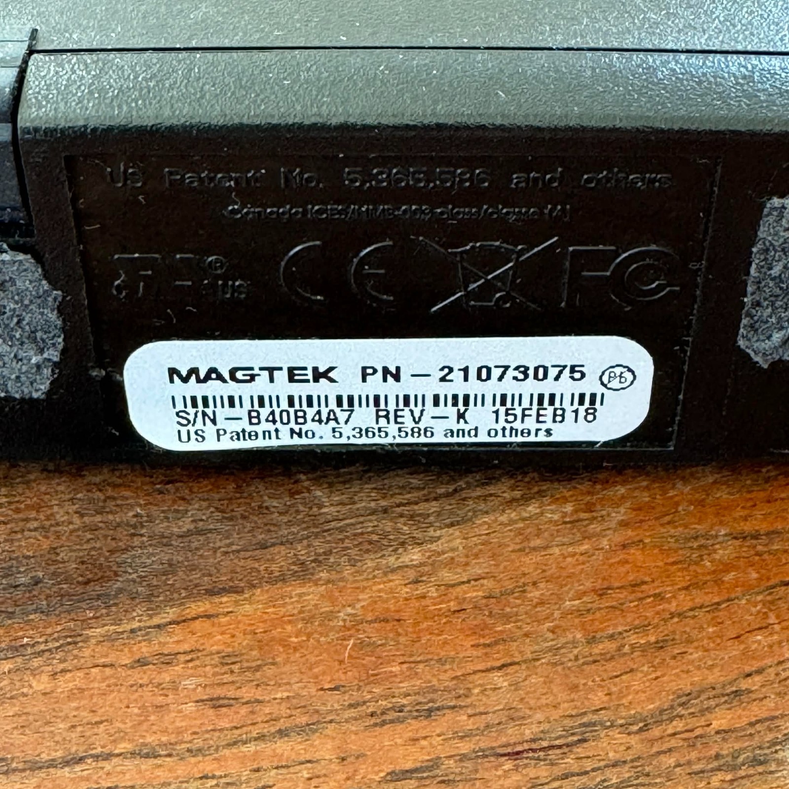 Magtek Credit Debit Card Reader – 21073075 – USB – Swipe POS