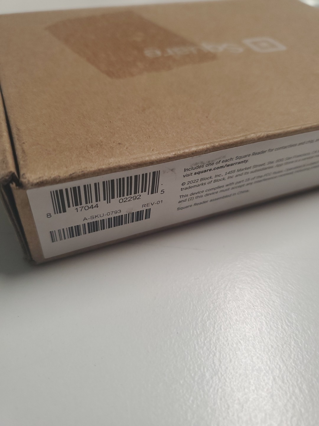 Square Contactless And Chip Card Reader A-SKU-0793