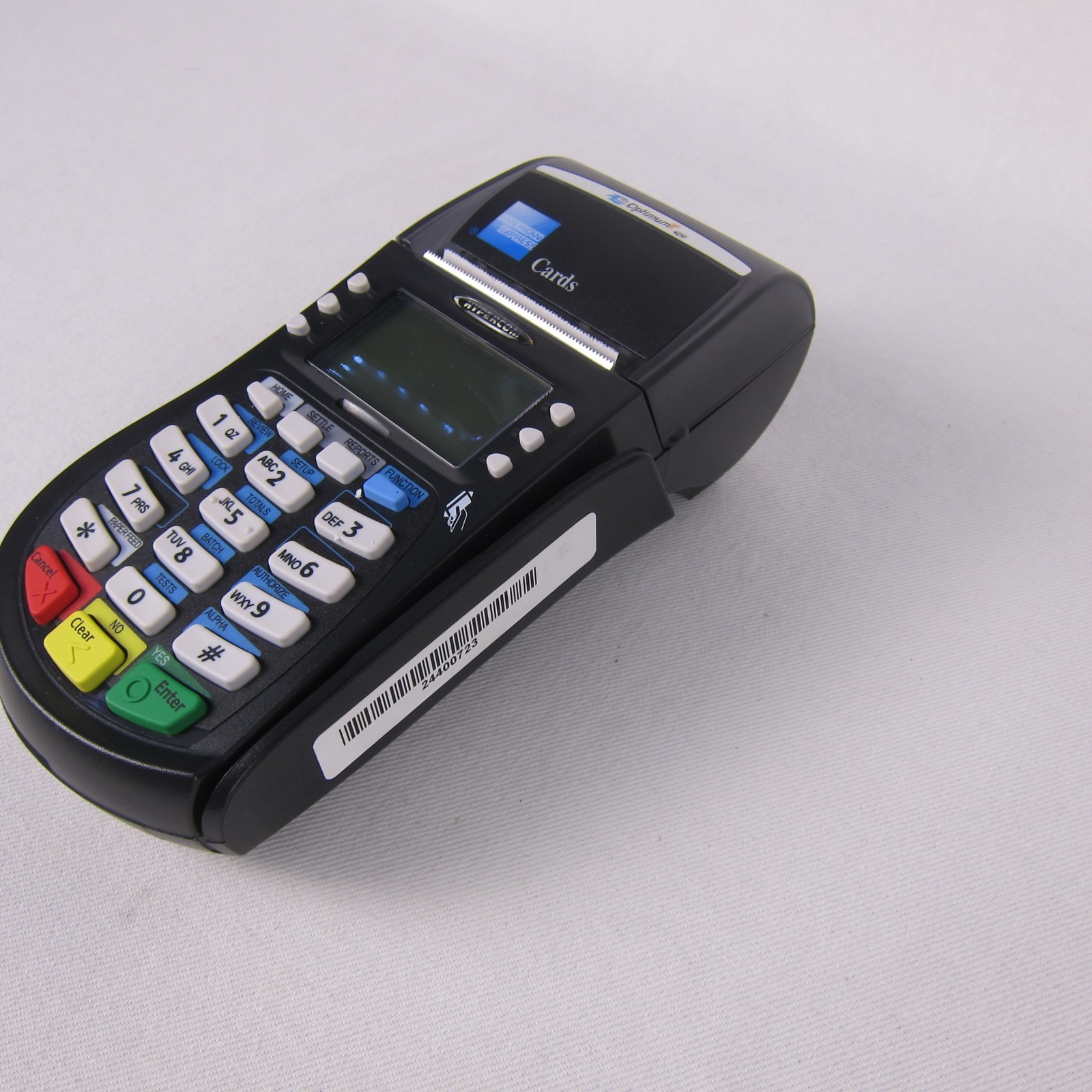 HYPERCOM T4210 Credit Card Machine No Power Cord