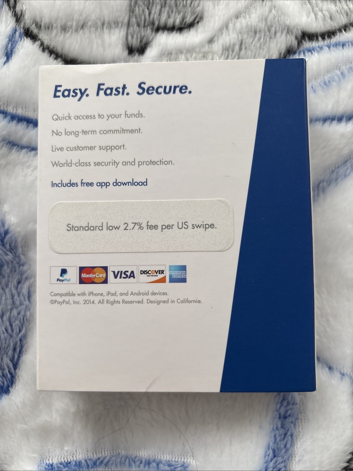 PayPal Mobile Credit Card Reader Swiper For iPhone and Android