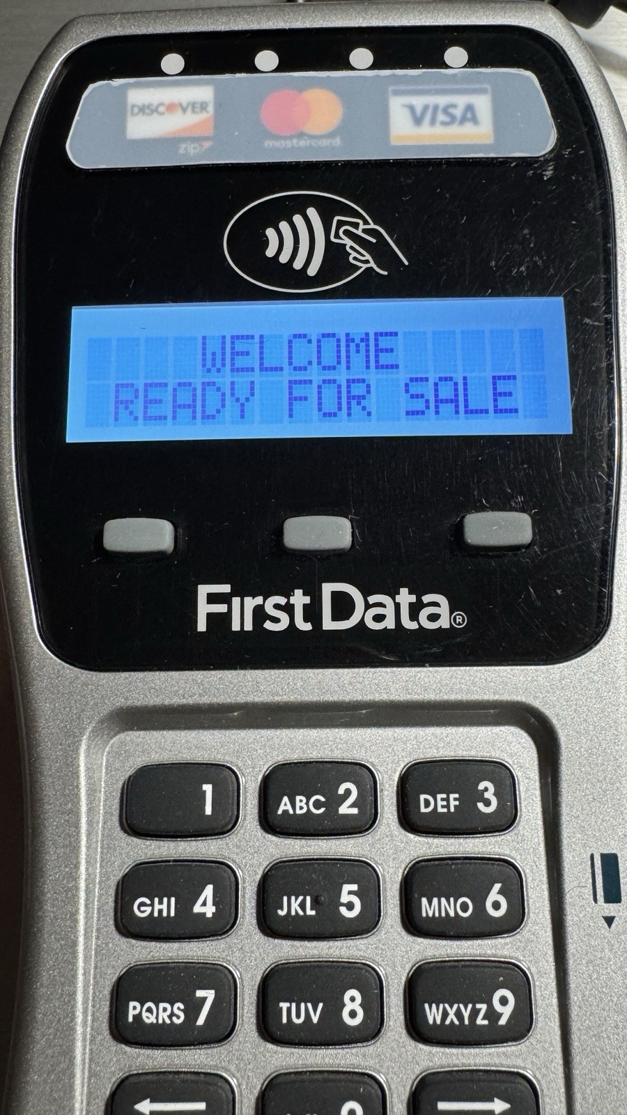 First Data FD-35 PIN Pad Card Reader USB Contactless Chip Swipe – Tested