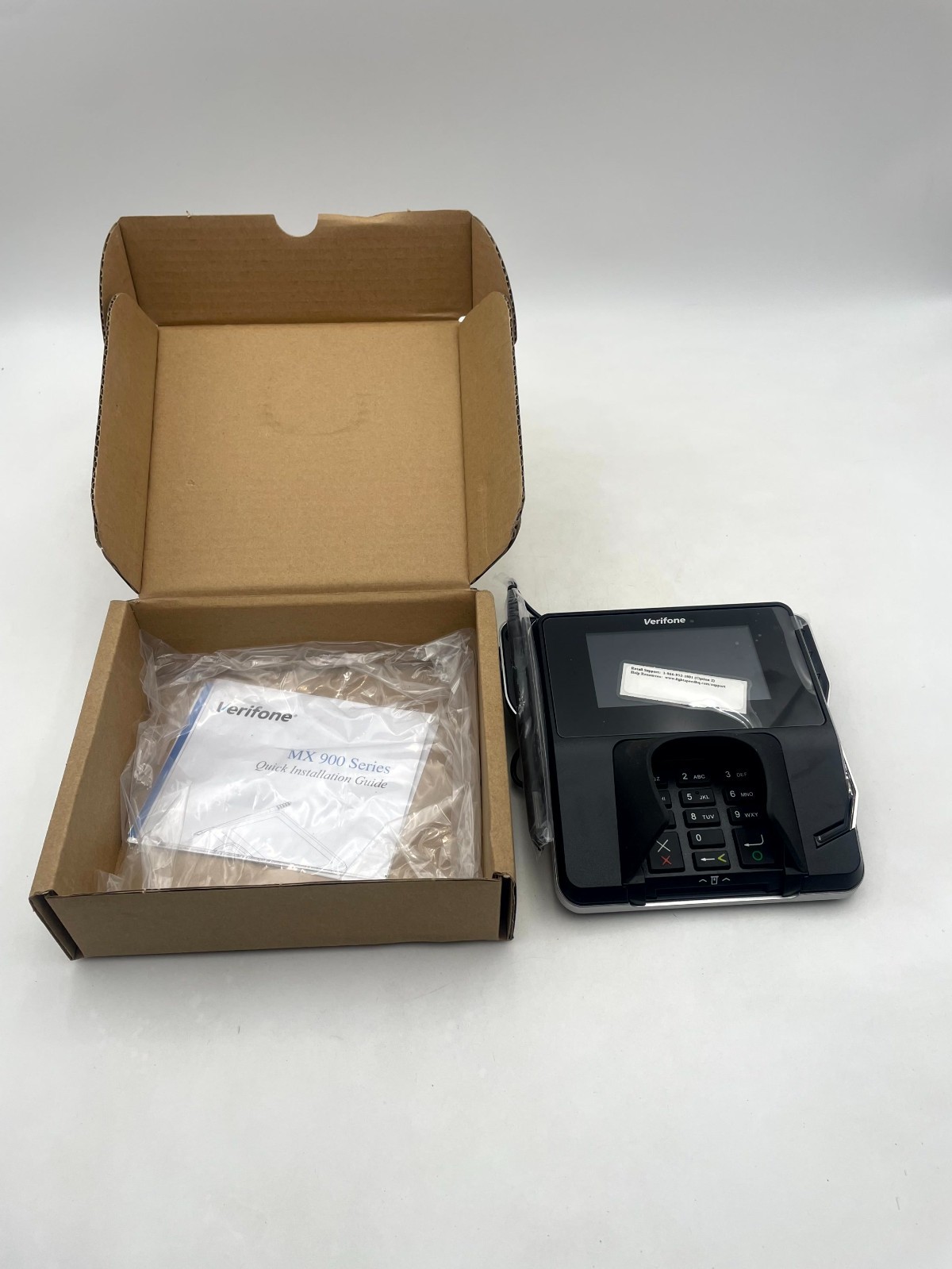 VeriFone MX 915 Credit Card Pinpad Signature Payment Terminal Black 4.3″ Display
