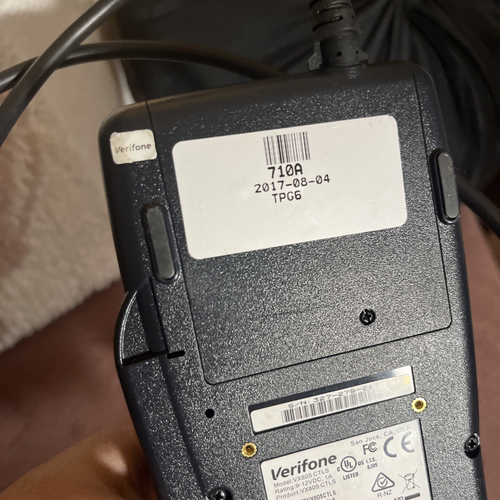 Verifone VX-805 Pin Pad Card Reader Keypad