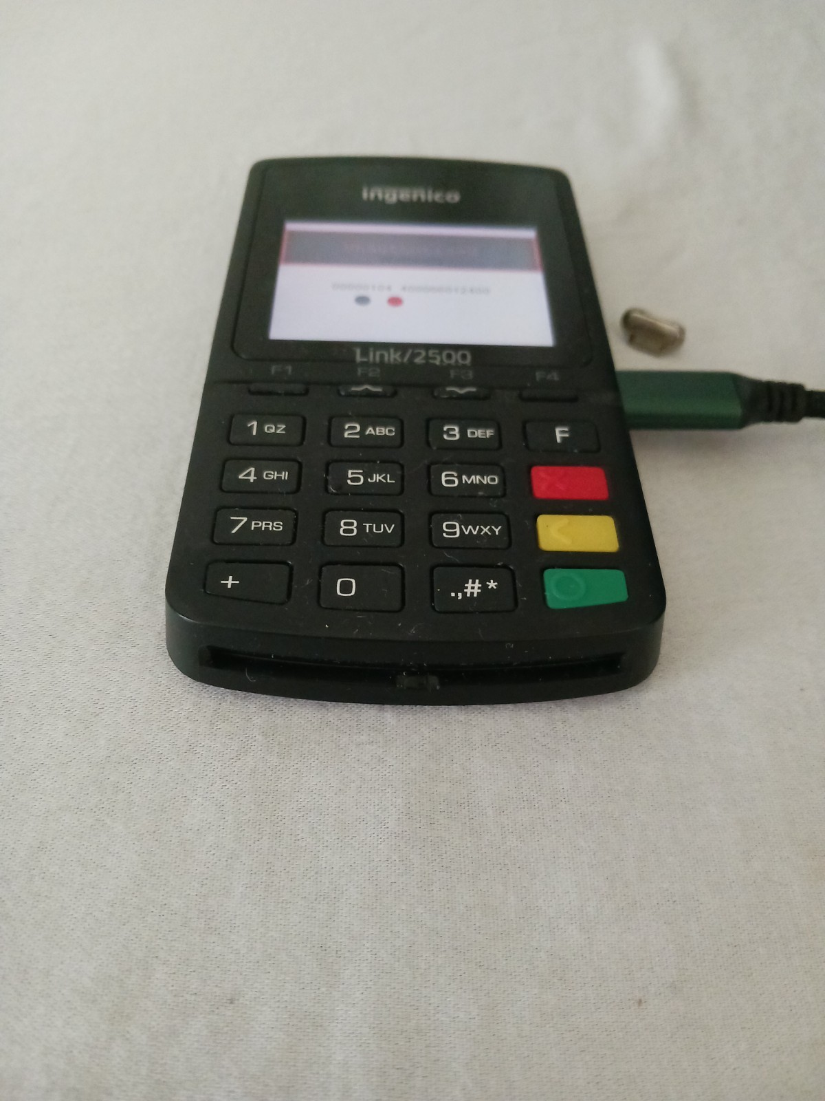 Ingenico Link 2500 POS Bluetooth USB Card Reader Terminal PMF34611218R Wireless