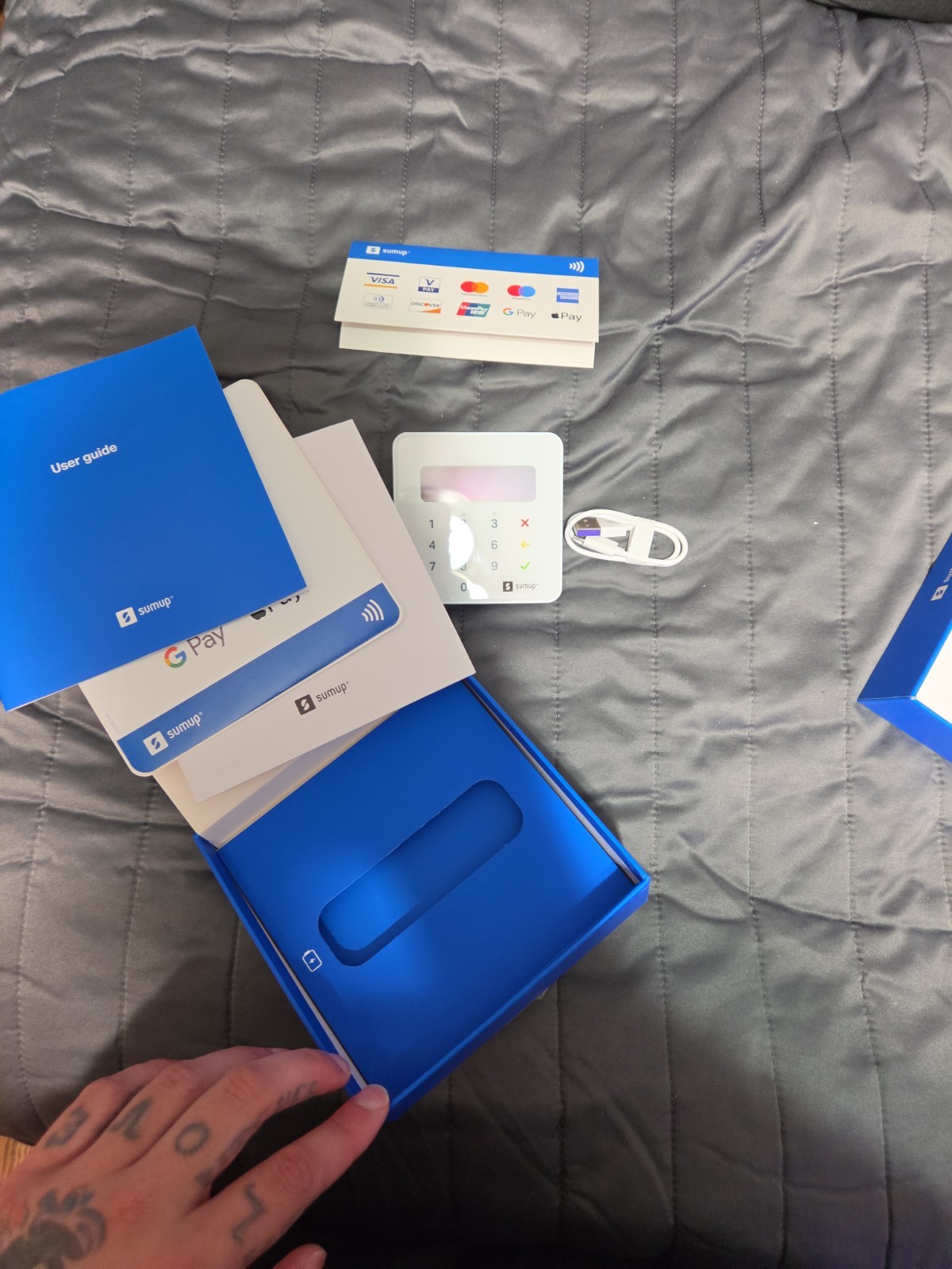 Sumup plus Card Reader Bluetooth – NFC RFID Credit Card Reader for Smartphone