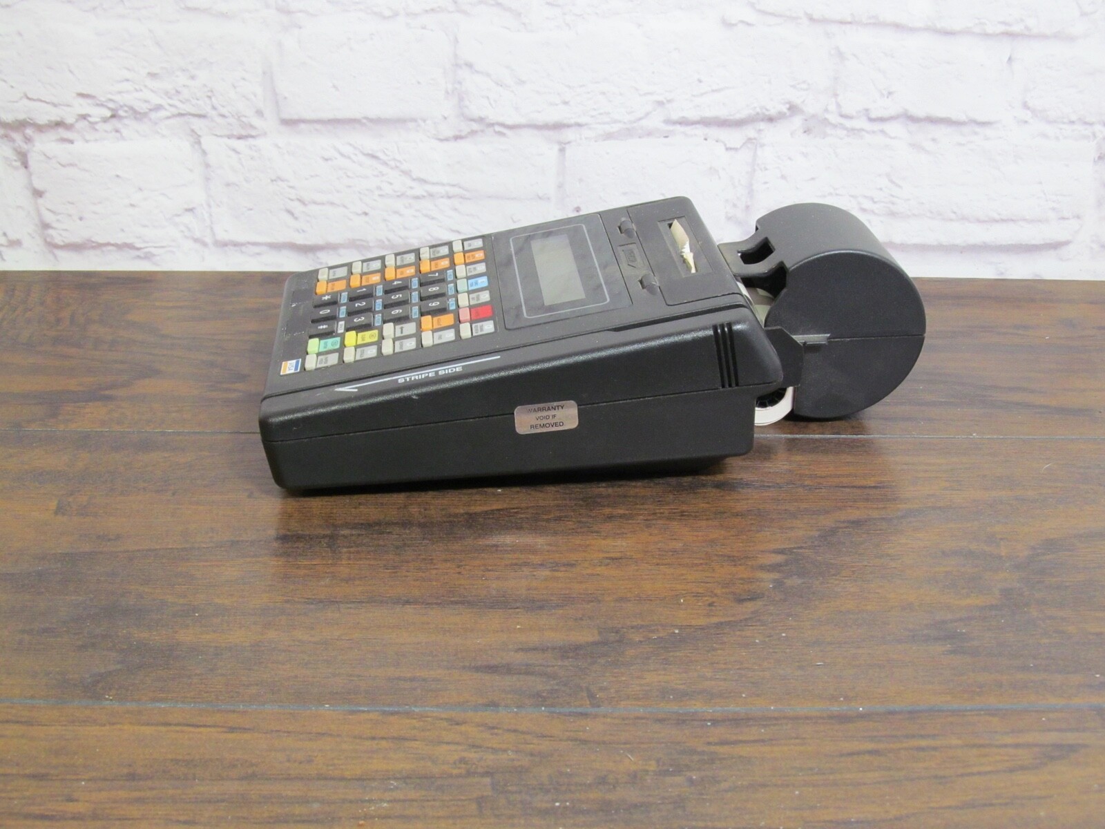 Hypercom T7P POS Credit Card Terminal Reader Printer Dial-Up For Parts Untested