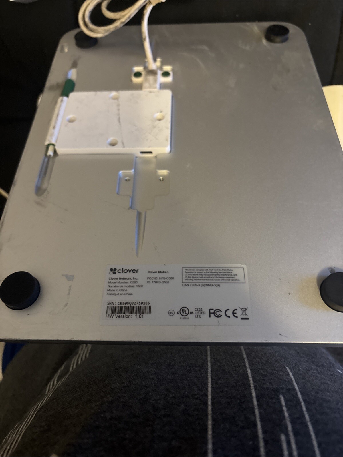 Clover Station POS System Model C500 #1090 z56/21