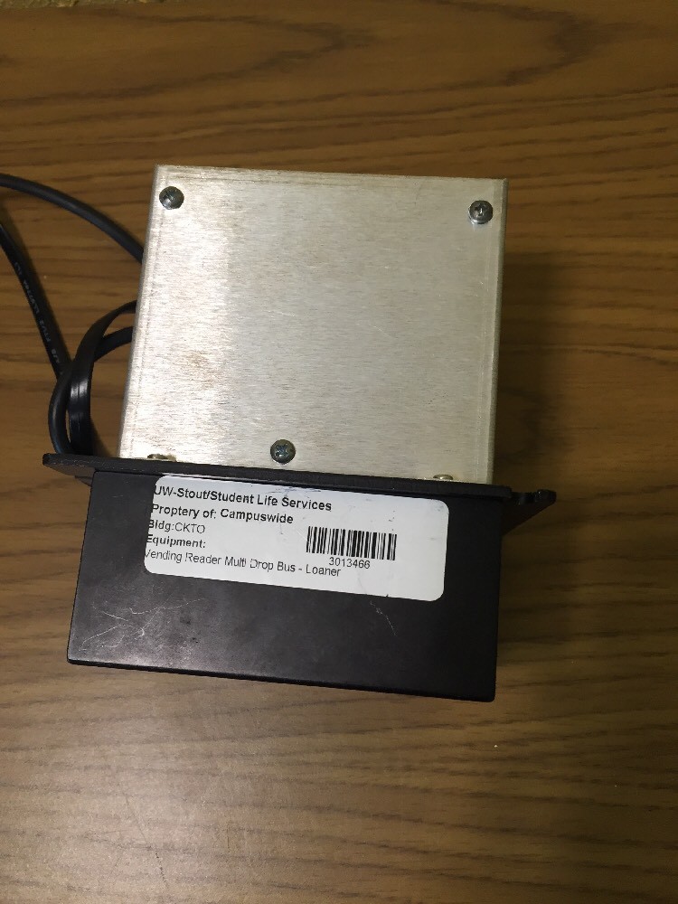 Blackboard HARCO VR/MDB Vending card Reader 34VDC .3A HPN-823-005-000 Rev: A