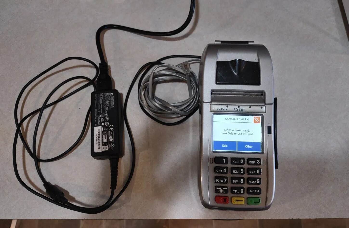 First Data FD130 Credit Card Terminal, Free Shipping