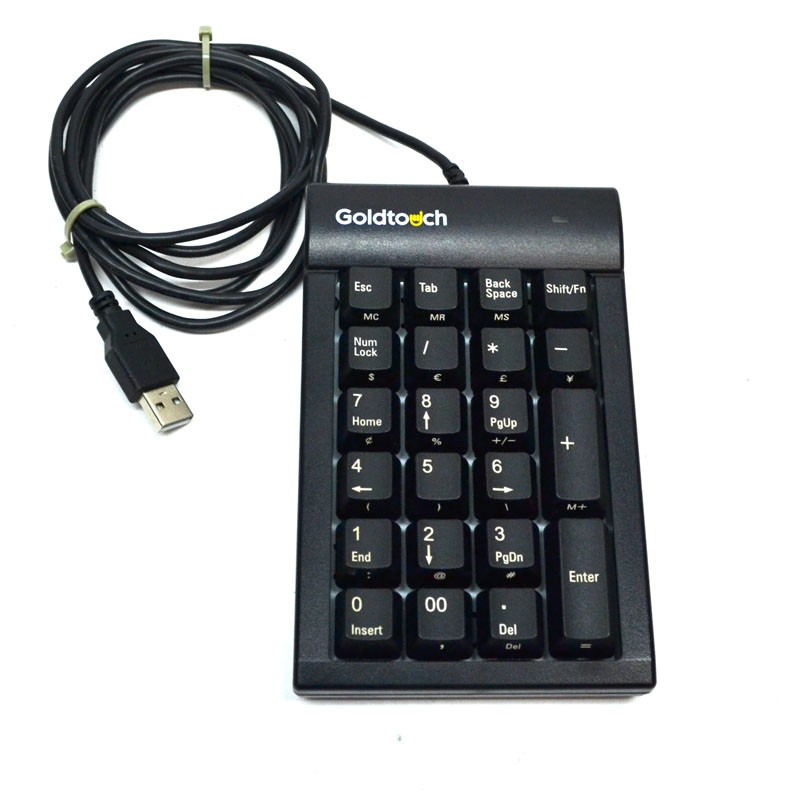 Magtek 21040110 USB KB Sureswipe Card Reader w/Goldtouch GTC-0077 Numeric Keypad