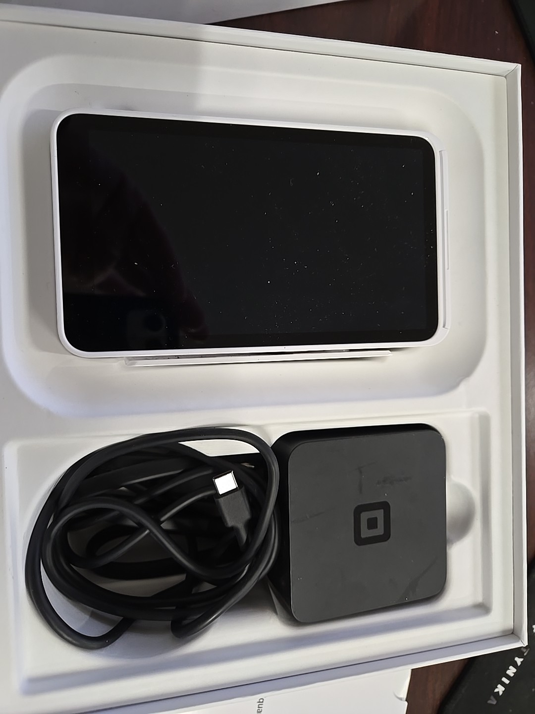 Square Credit Card Terminal Model SPD2-01 w/ Original Box And Cords