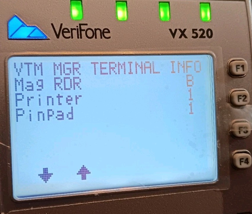 Verifone VX 520 EMV Credit Card Machine