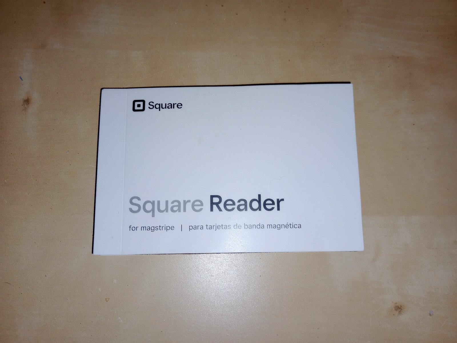 Square Reader for magstripe SKU: A-SKU-0525. Swiping credit cards anywhere