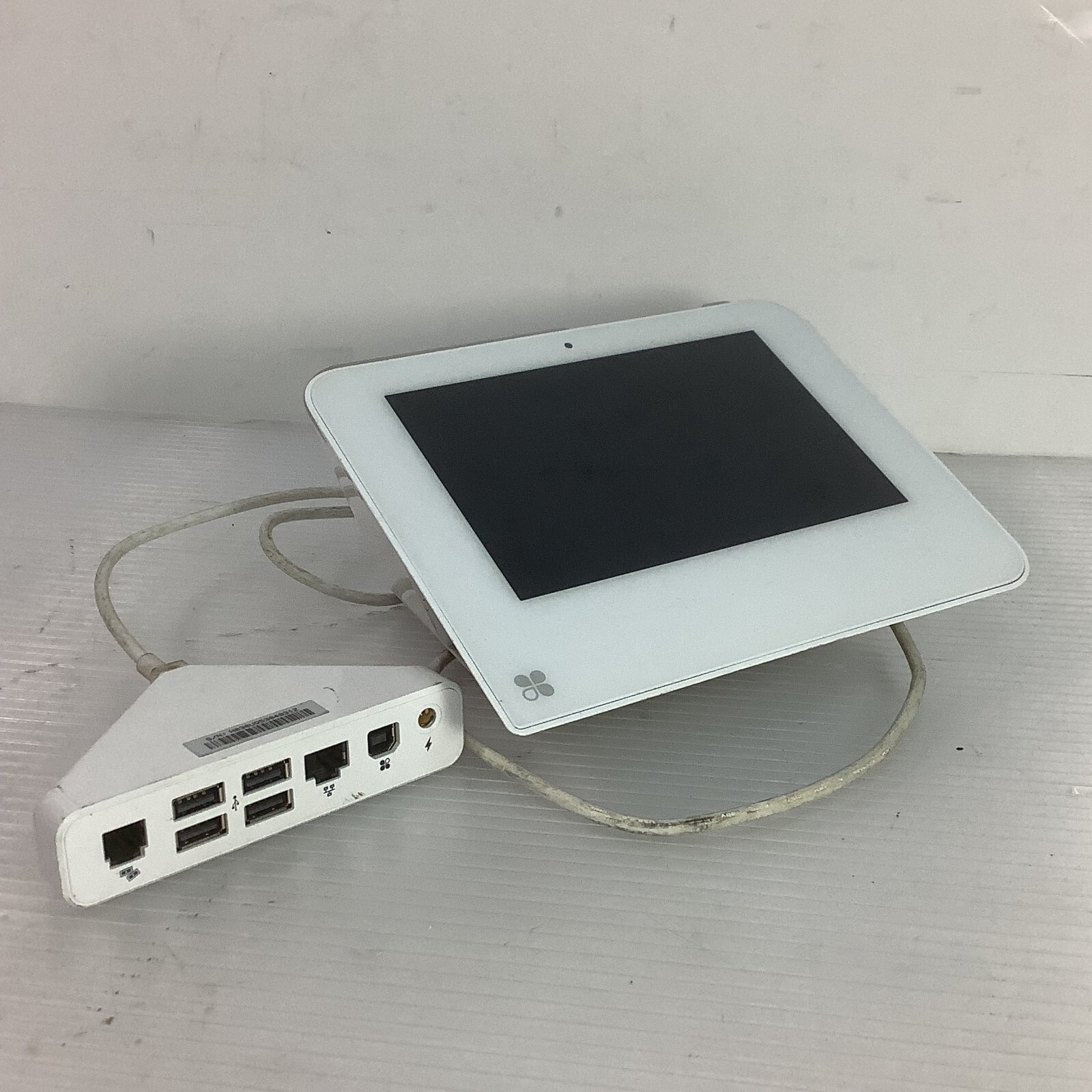 Clover Mini C305 POS Point of Sale System – Untested, With T-Hub, No Power Cord