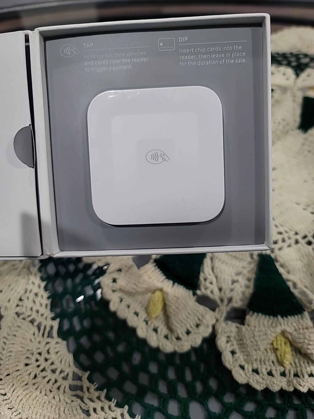 Square S6 White Portable Contactless And Chip Magstripe Credit Card Reader