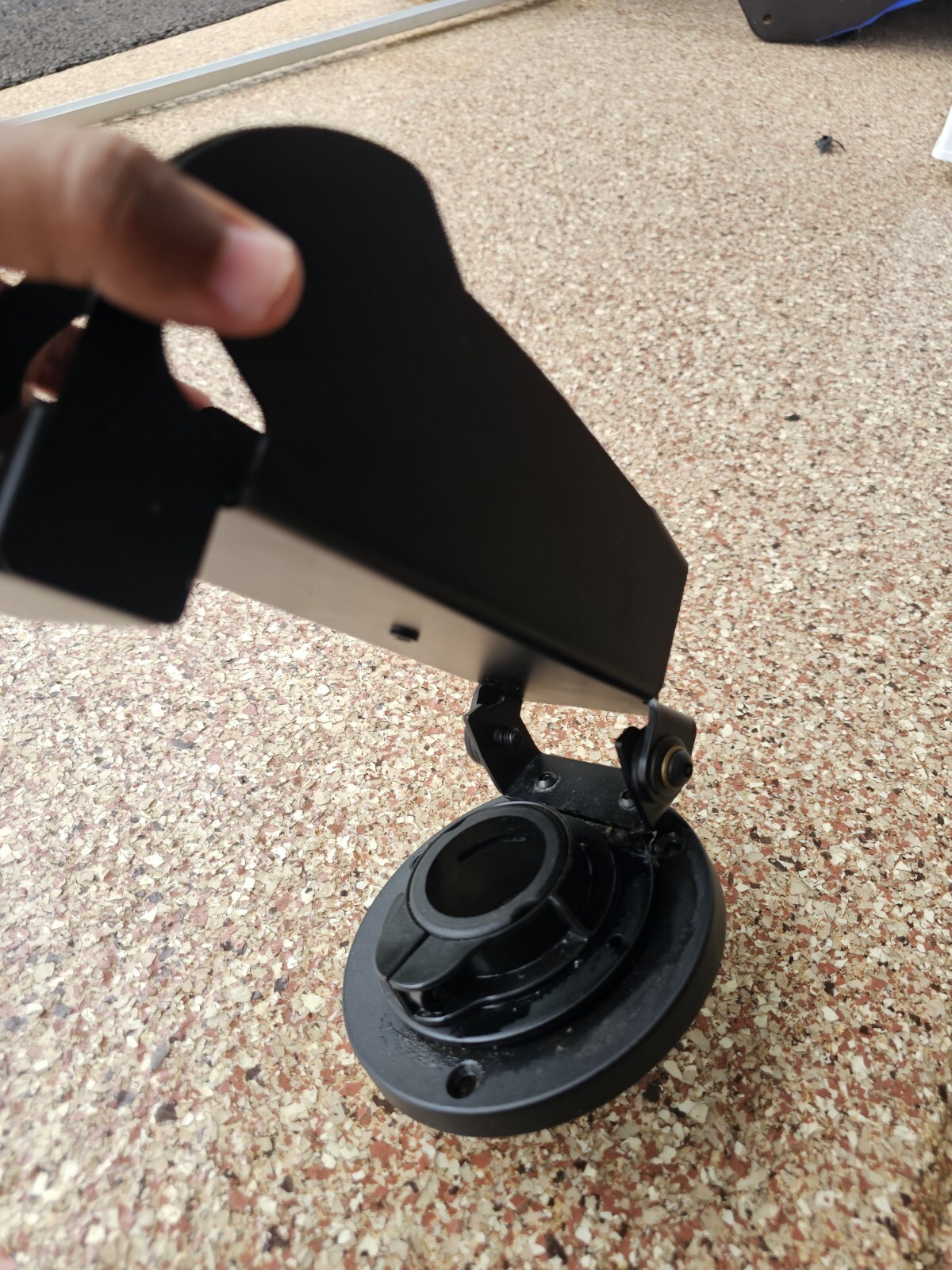 Swivel Stand for Ingenico ICT220 & ICT250 – Sturdy Metal -Swivel