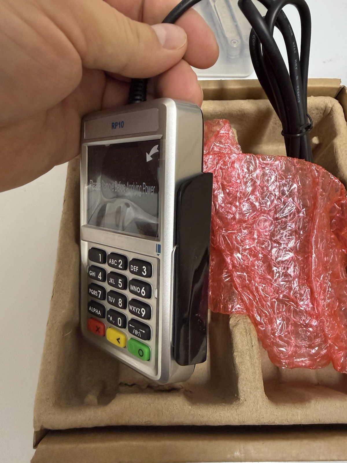 First Data RP10 POS PIN Pad Model xCL-rp-10