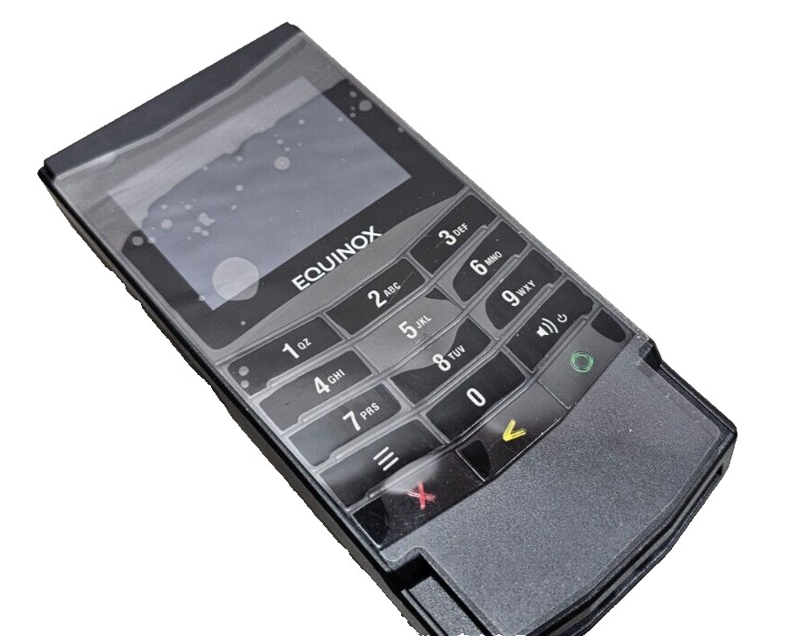 New Equinox Luxe 6200M Wireless Mobile Payment Terminal Printer A10400-160E