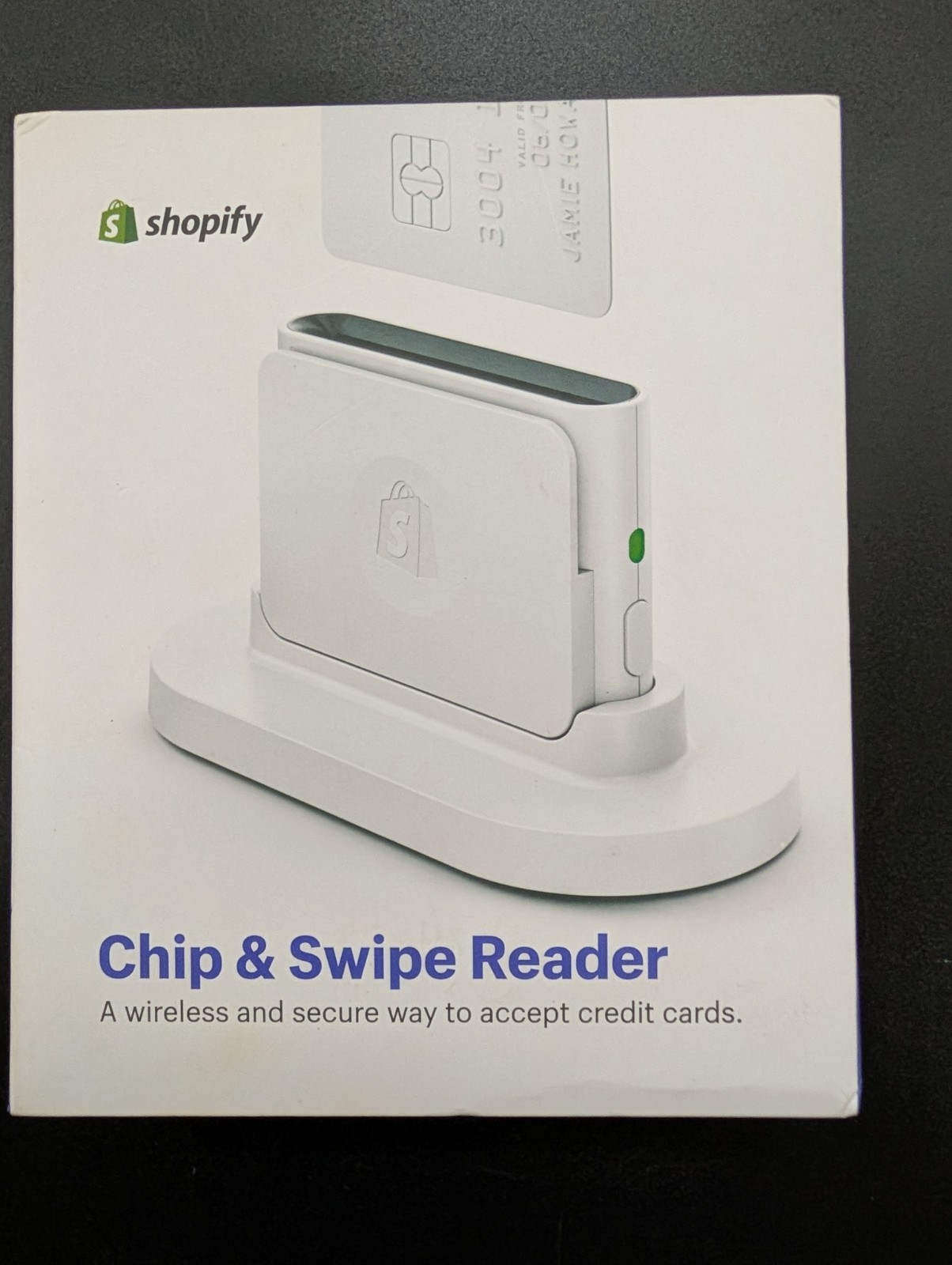 Shopify Chip & Swipe Reader – White (8541732075)