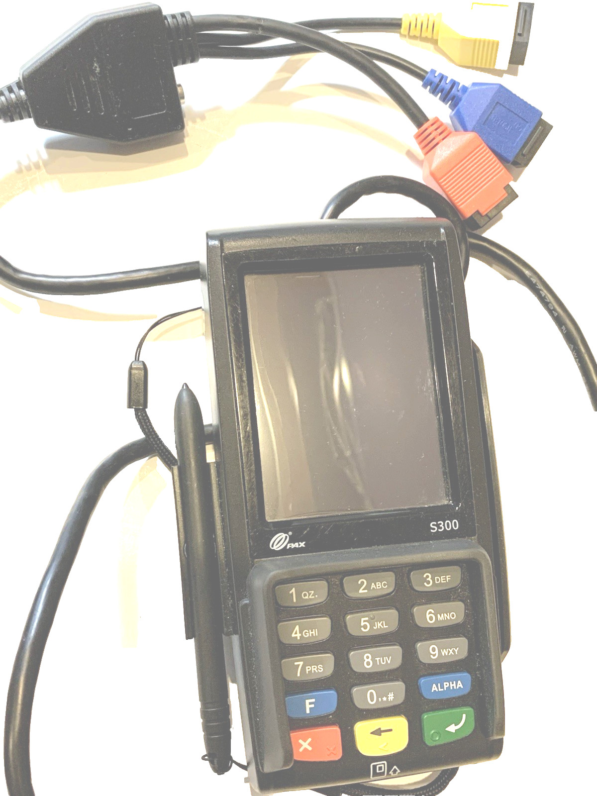 PAX S300 Integrated PIN Pad Credit Card Terminal Untested See Pics $12.01 + FREE