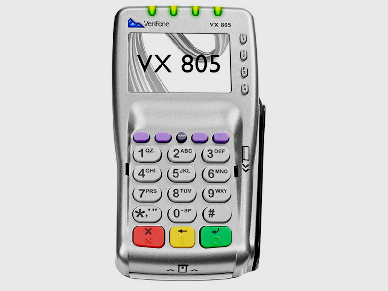 VeriFone VX805 PIN Pad w/ Chip Reader Tested