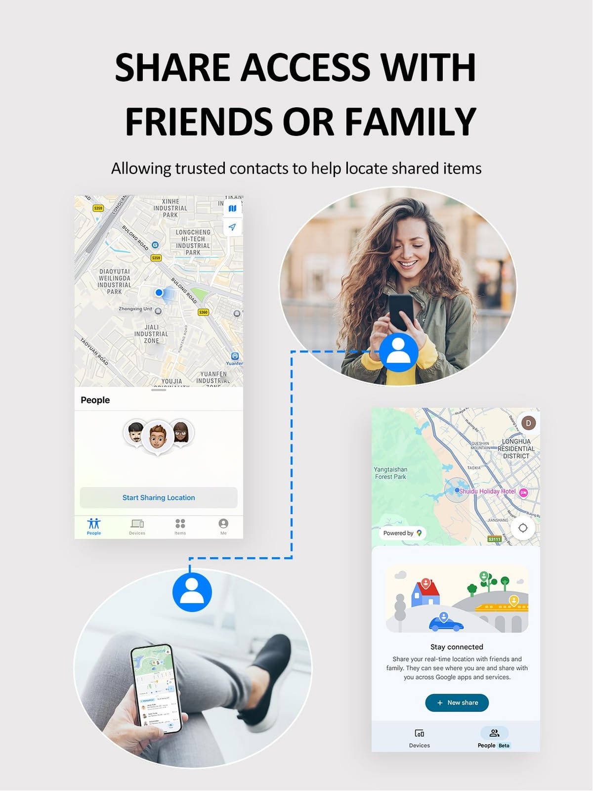 Tracker Tags for Android & iOS, Key Finder Tracking Device Smart Tracker Tag …