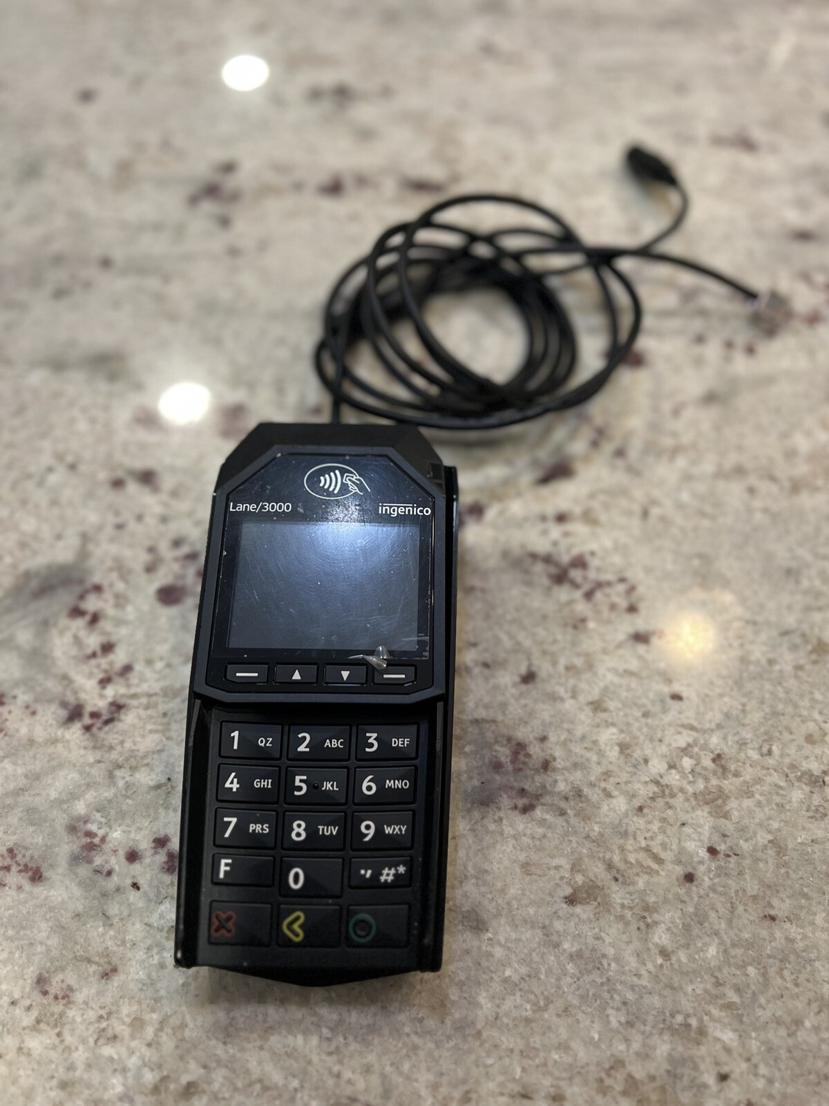 Ingenico Lane/3000 Credit Card Machine Terminal (PRD30310878A)