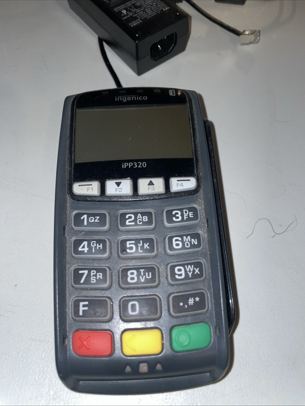Ingenico iPP320 Pin Pad Payment Terminal Swipe Card Reader & 1/2 Of APower Cord