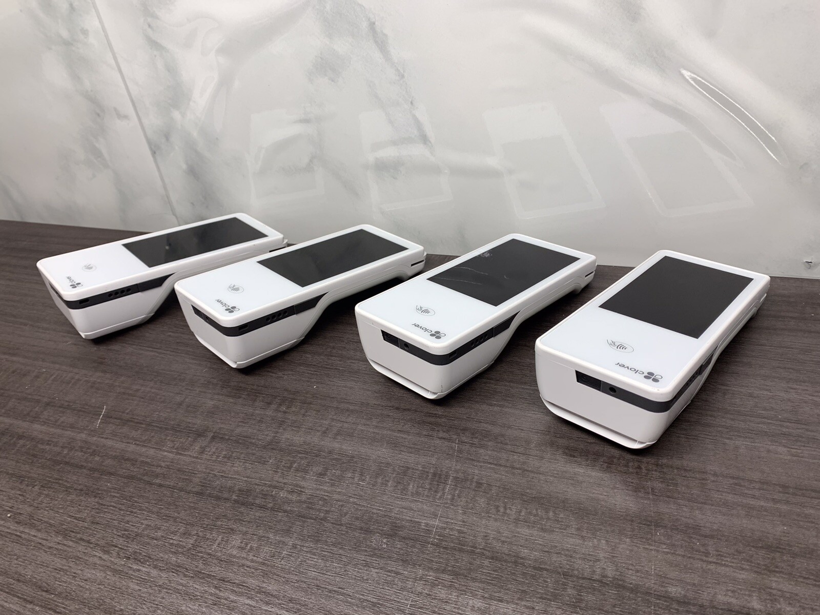 LOT OF 4* Clover Flex C401U Credit Card Processor / Handheld POS | #Z56