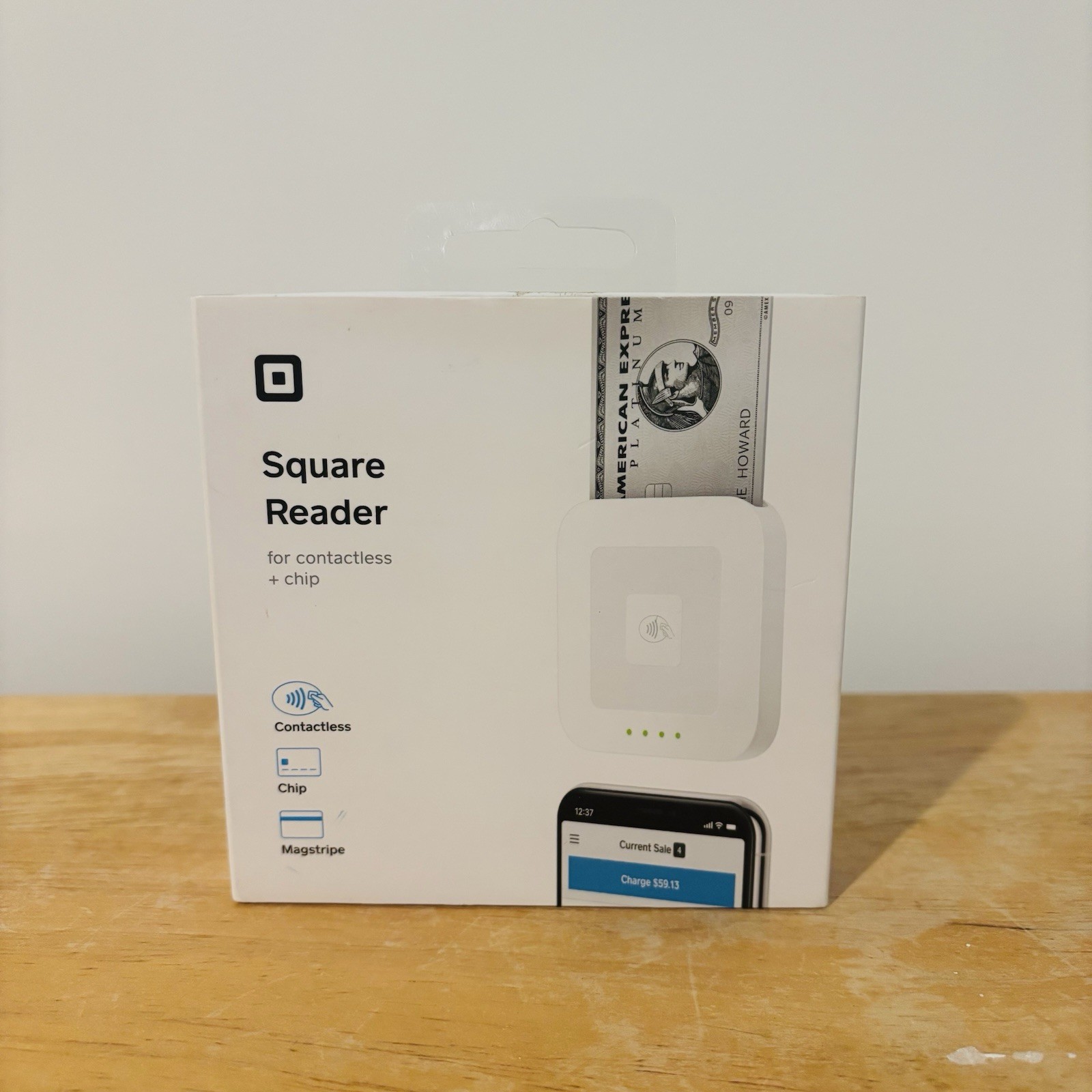 Square Reader For Contactless + Chip (A-SKU-0485) w/Magstripe Reader NEW