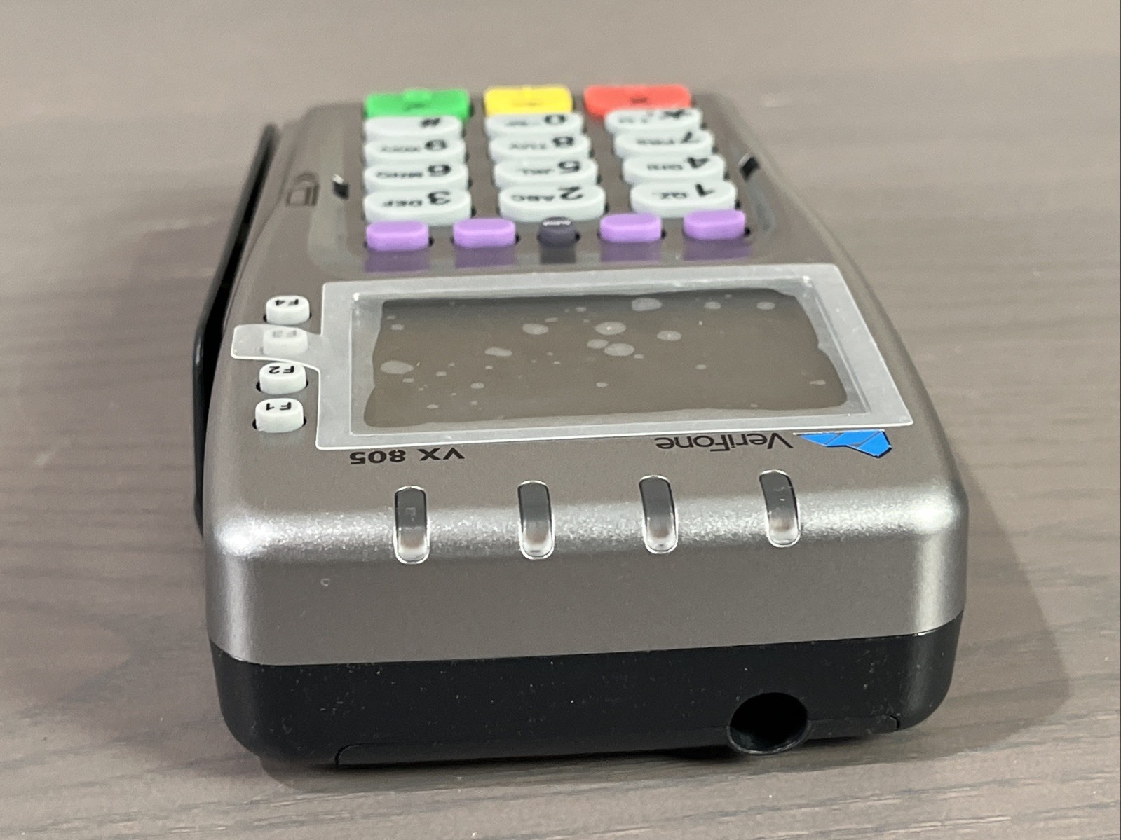 New Verifone VX-805 Pin Pad Card Reader 160mb Keypad & Cables
