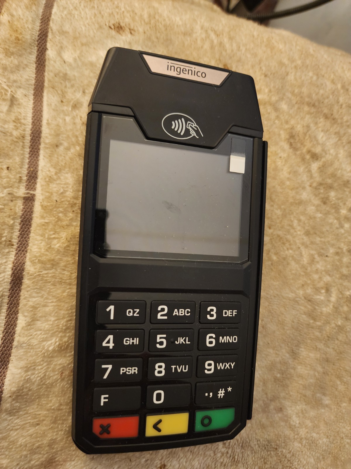 Ingenico Lane 3600 Card Reader Terminal Contactless HARNESS & POWER SUPPLY