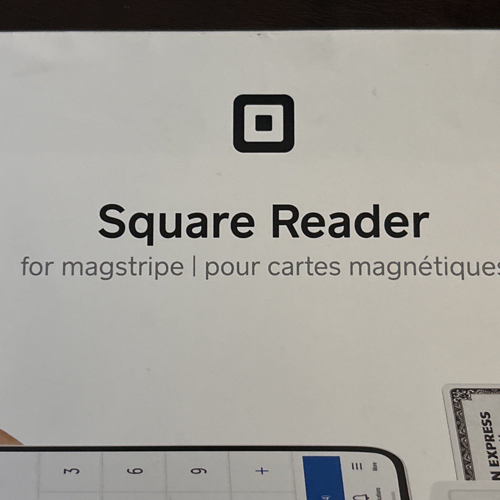 Square Reader for Magstripe Reader with Lightning (iPhone) Connector Credit Card