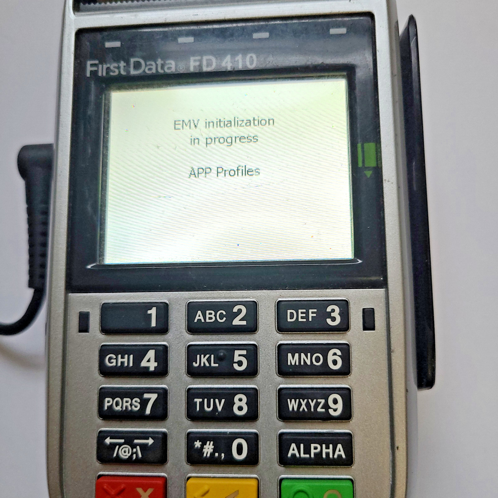 FirstData FD 410 DW Wireless Mobile Payment Processing Credit Card Terminal