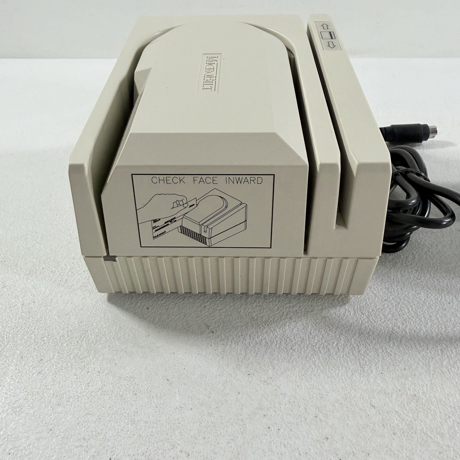 MicroBilt Model 000-8010 Magnetic Strip Credit Card Reader W/ Power Supply