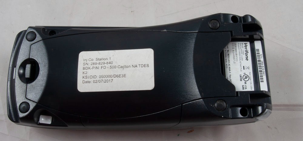 Verifone VX 520 EMV Credit Card Machine With Paper( WORKS)